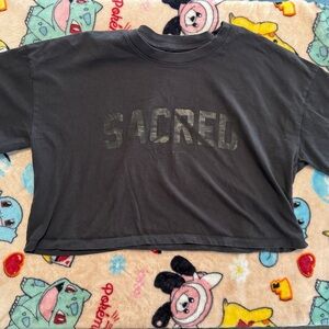 Spiritual Gangster Sacred Charcoal Tee